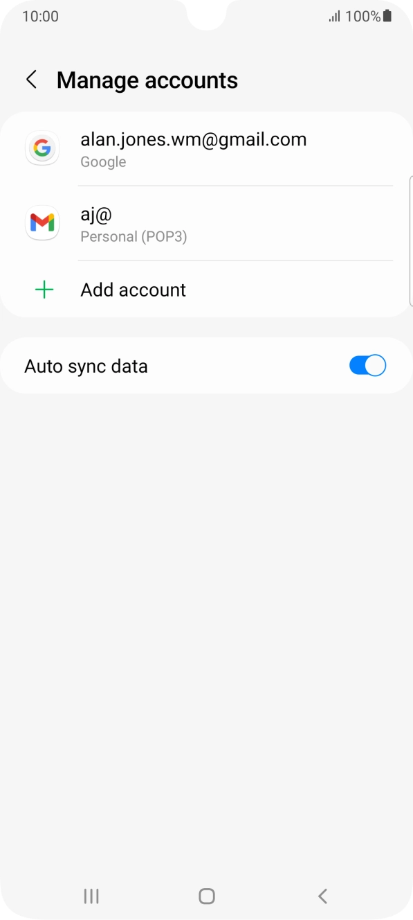 Press the Home key to return to the home screen. Press the Home key to return to the home screen.