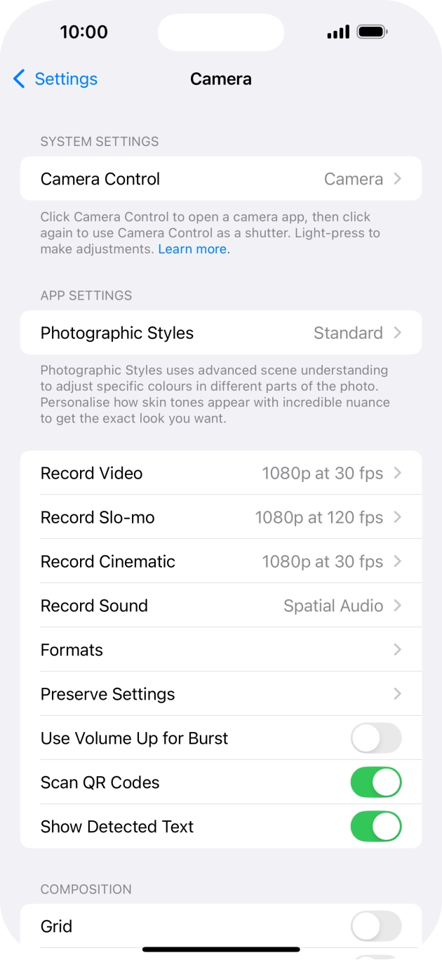 Slide your finger upwards starting from the bottom of the screen to return to the home screen.
