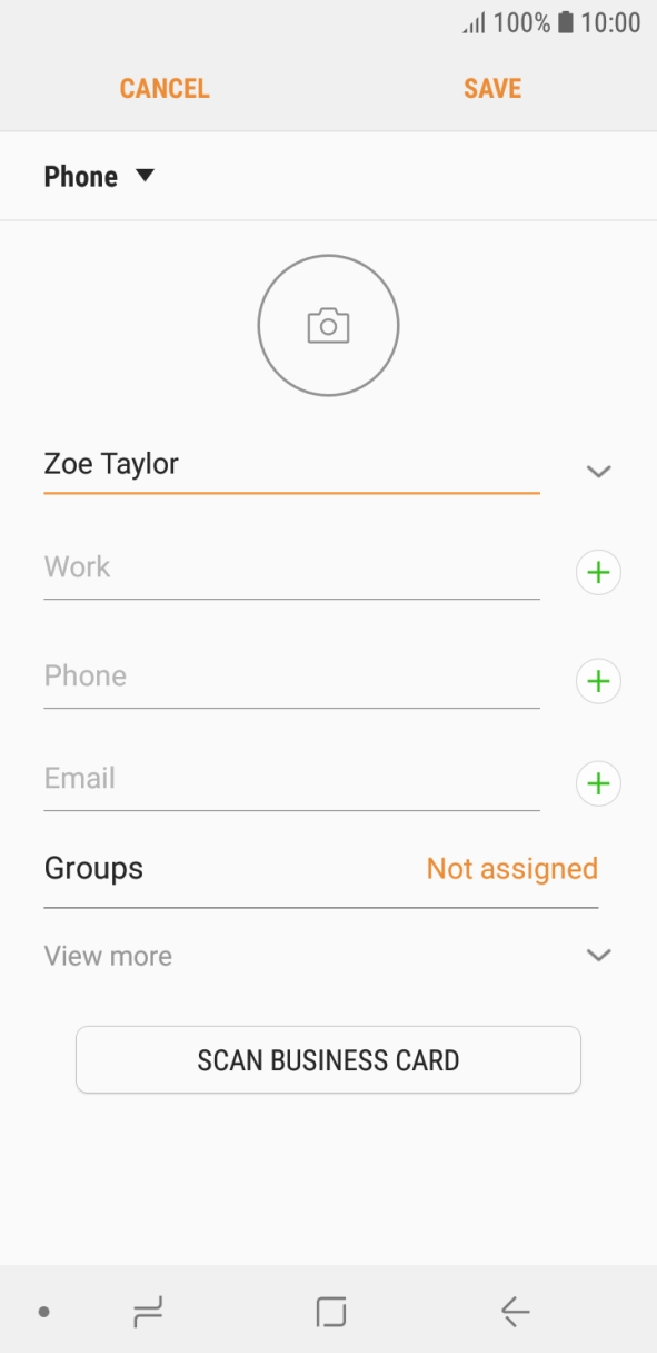 Press Phone and key in the required phone number.