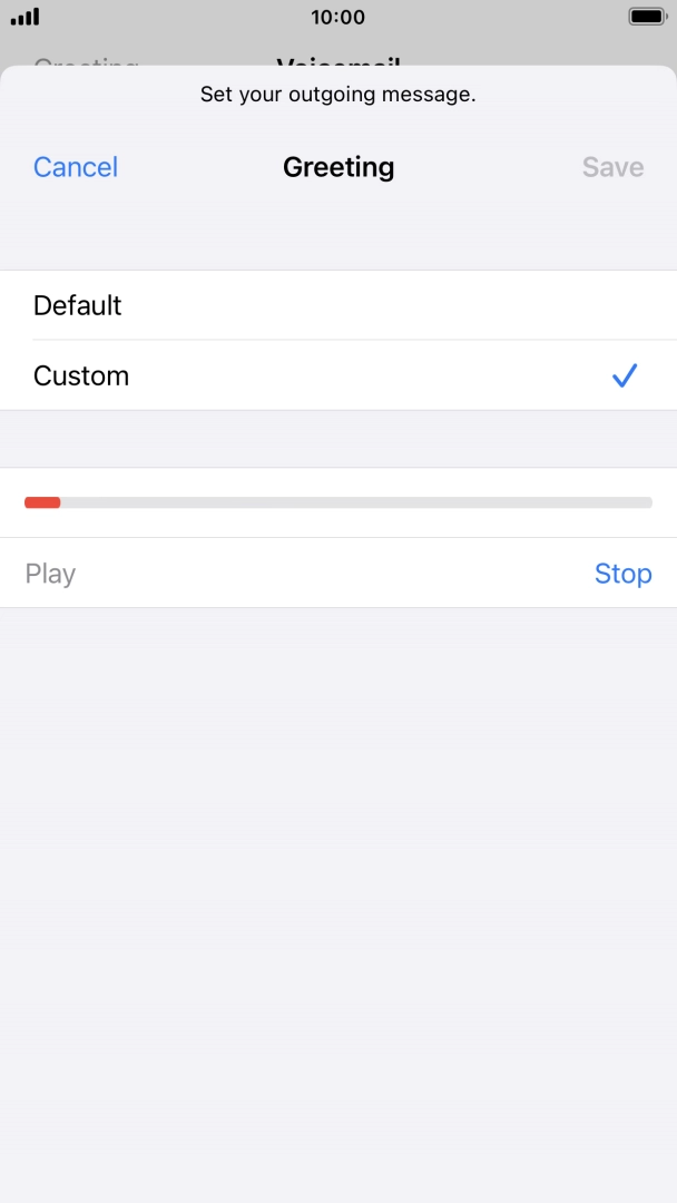 Press Stop to stop recording. Press Stop to stop recording.