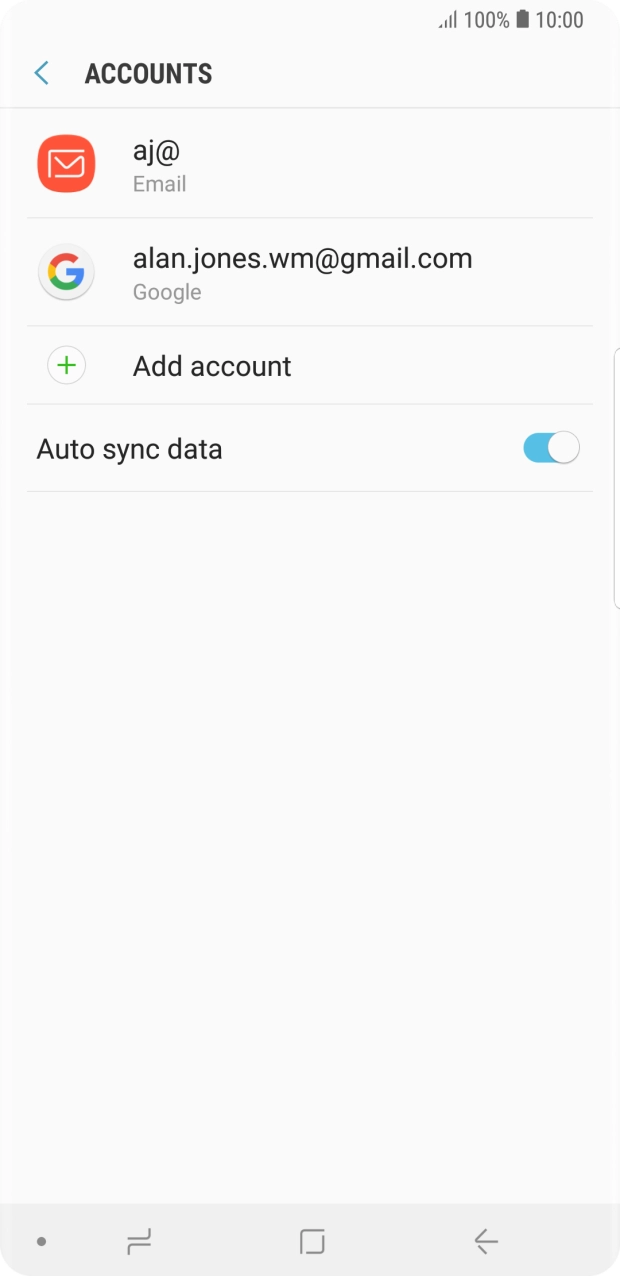 Press the Home key to return to the home screen. Press the Home key to return to the home screen.