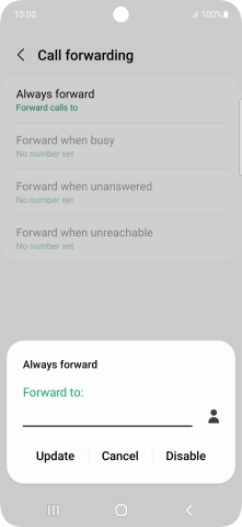 Press Disable.