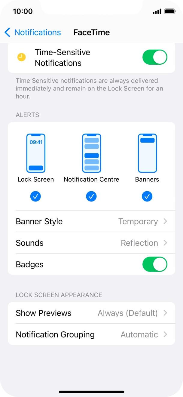 Press Notification Grouping.