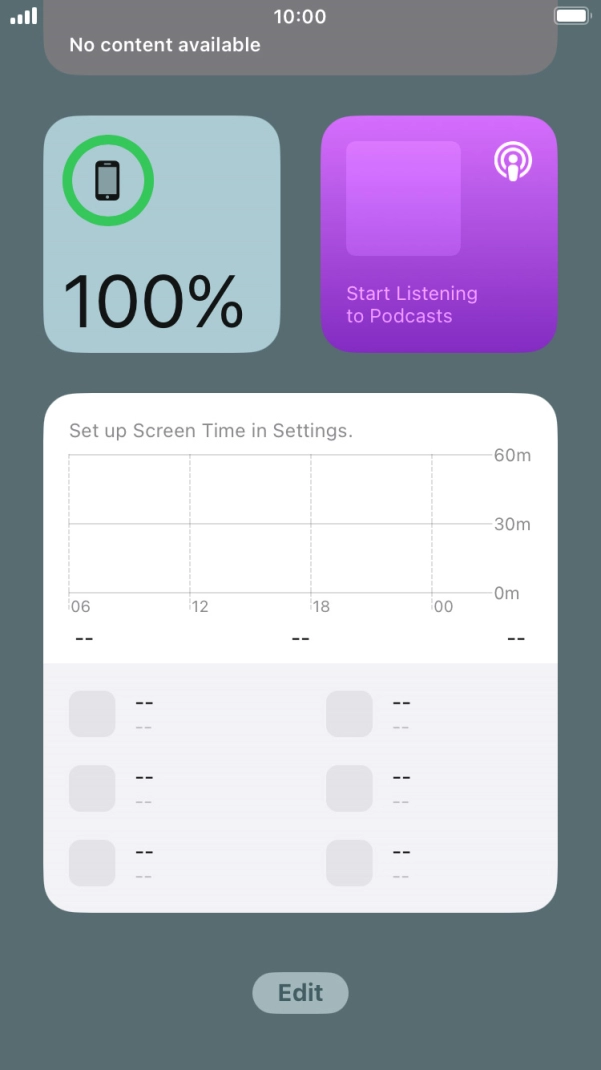 Press Edit. Press Edit.