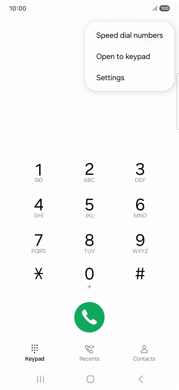 Press Settings. Press Settings.