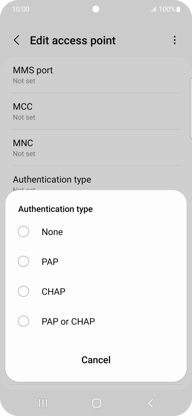 Press PAP. Press PAP.