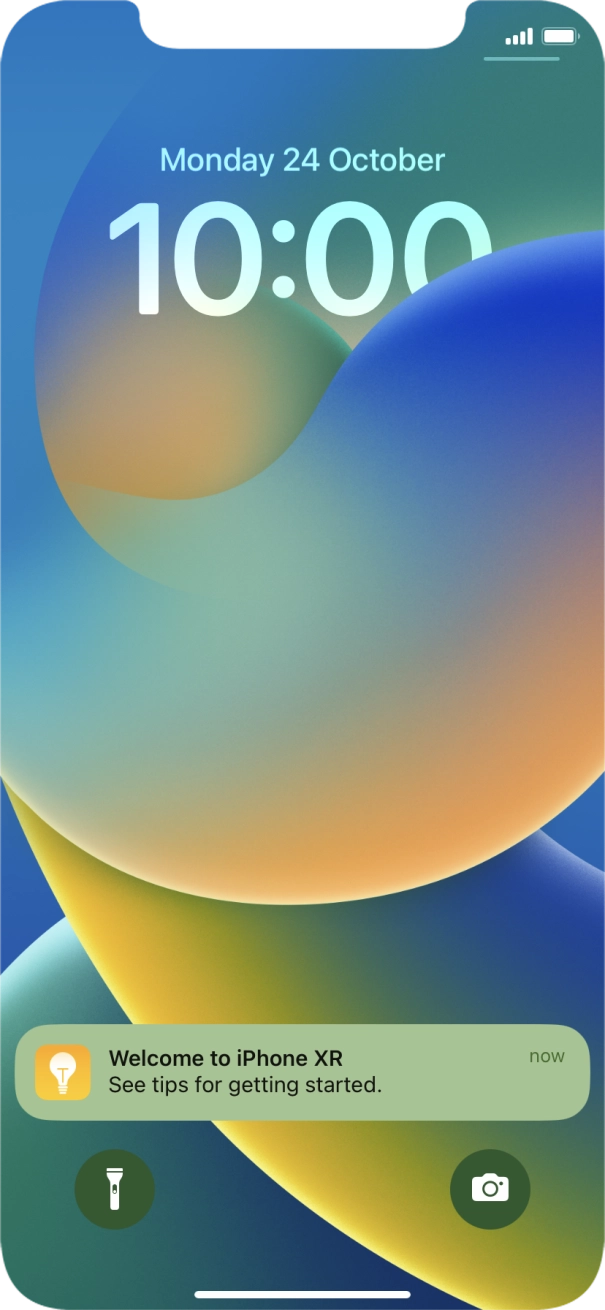 Press the required notification and follow the instructions on the screen to use the selected function. Press the required notification and follow the instructions on the screen to use the selected function.