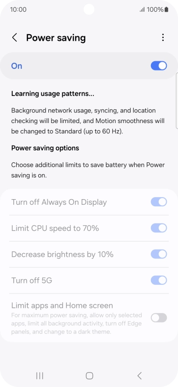 Press the Home key to return to the home screen. Press the Home key to return to the home screen.