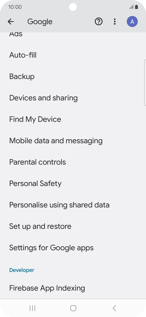Press Find My Device. Press Find My Device.