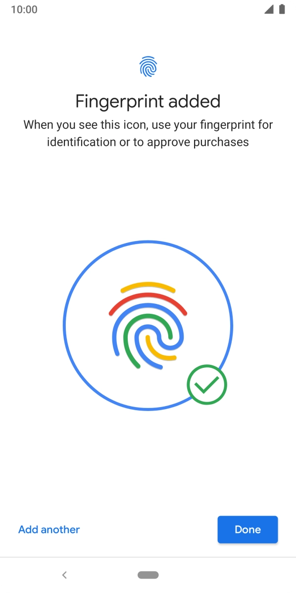 Press Done. Press Done.