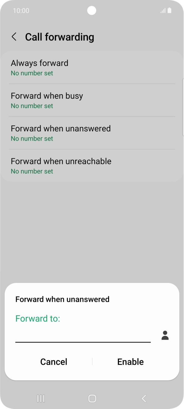 Key in 901 and press Enable.