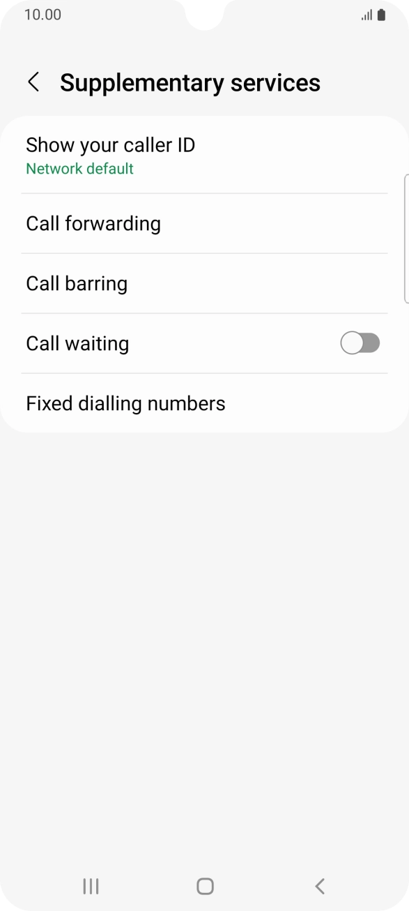 Press Show your caller ID. Press Show your caller ID.