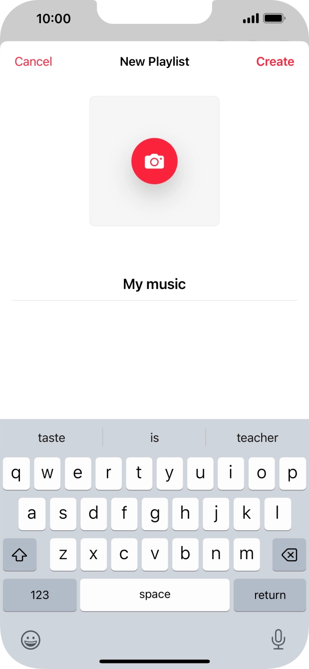 Press Create. Press Create.