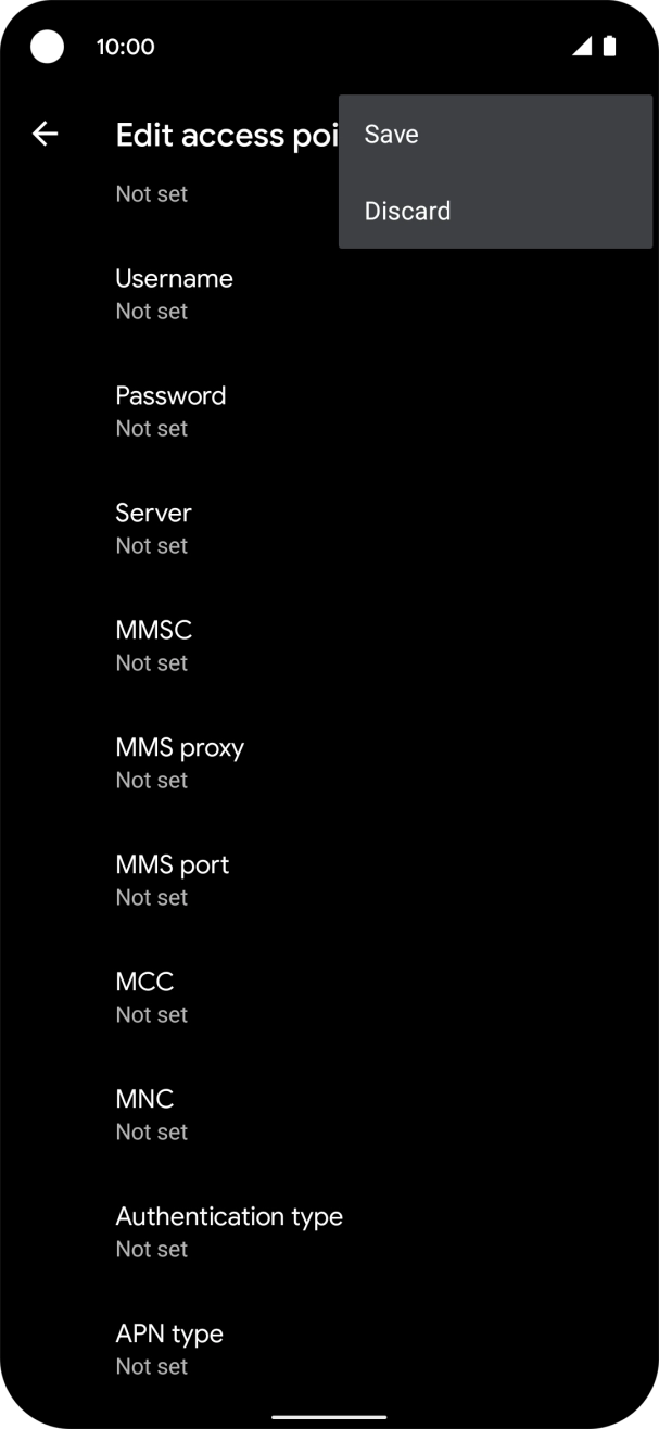 Press Save. Press Save.