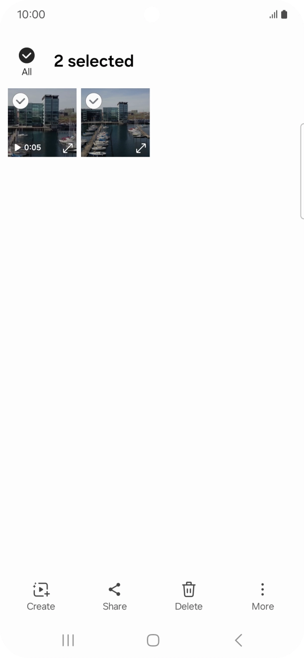 Press Share. Press Share.