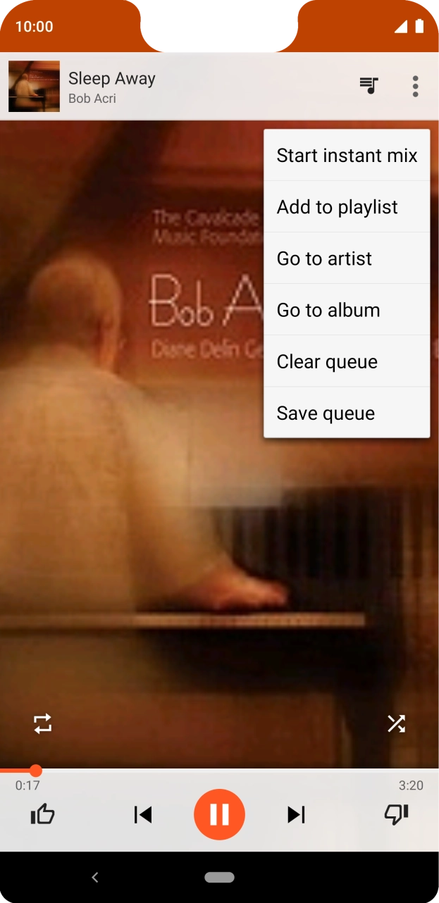Press Add to playlist. Press Add to playlist.
