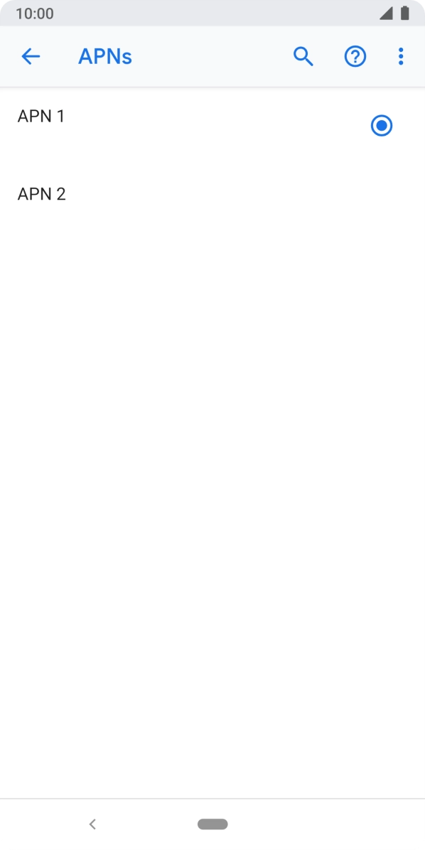 Press the Home key to return to the home screen. Press the Home key to return to the home screen.