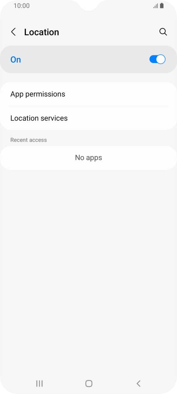 Press App permissions. Press App permissions.