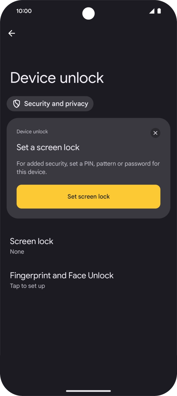 Slide your finger upwards starting from the bottom of the screen to return to the home screen.