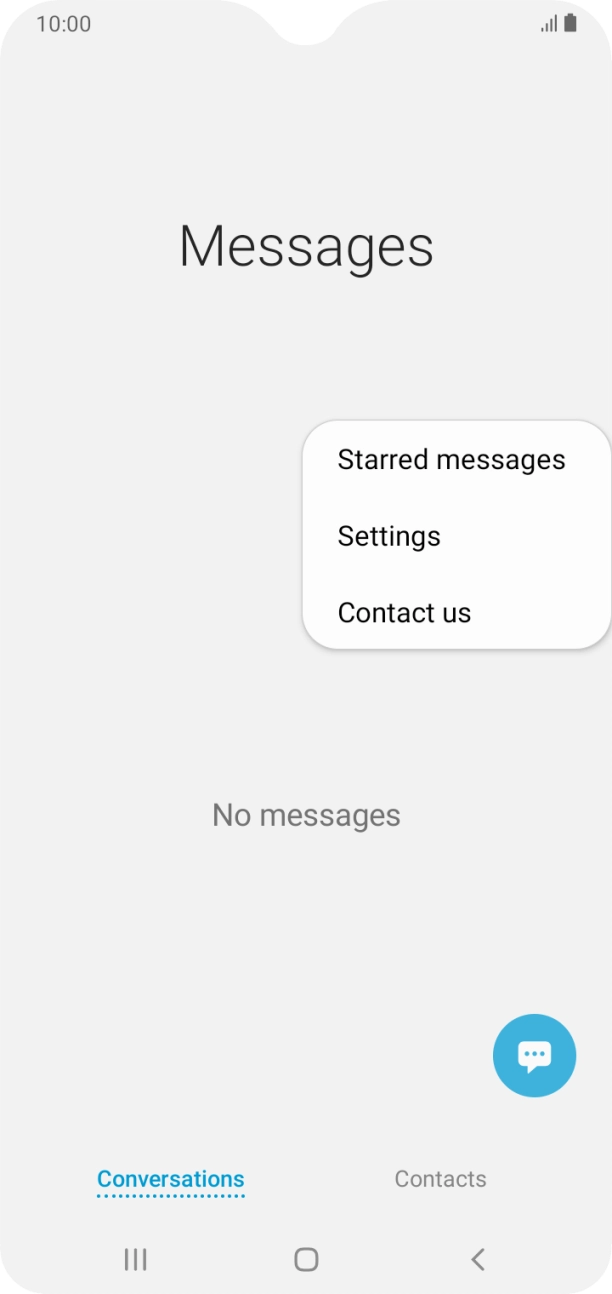Press Settings. Press Settings.