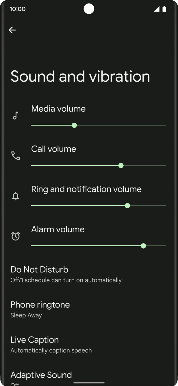 Slide your finger upwards starting from the bottom of the screen to return to the home screen.