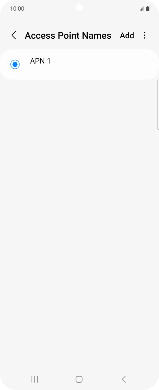 Press Add. Press Add.