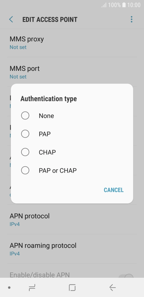 Press PAP. Press PAP.