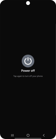 Press Power off.