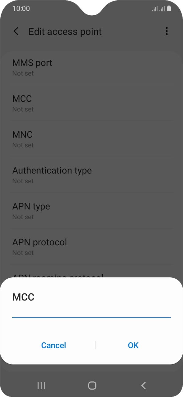 Key in 234 and press OK. Key in 234 and press OK.