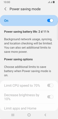 Press the Home key to return to the home screen. Press the Home key to return to the home screen.