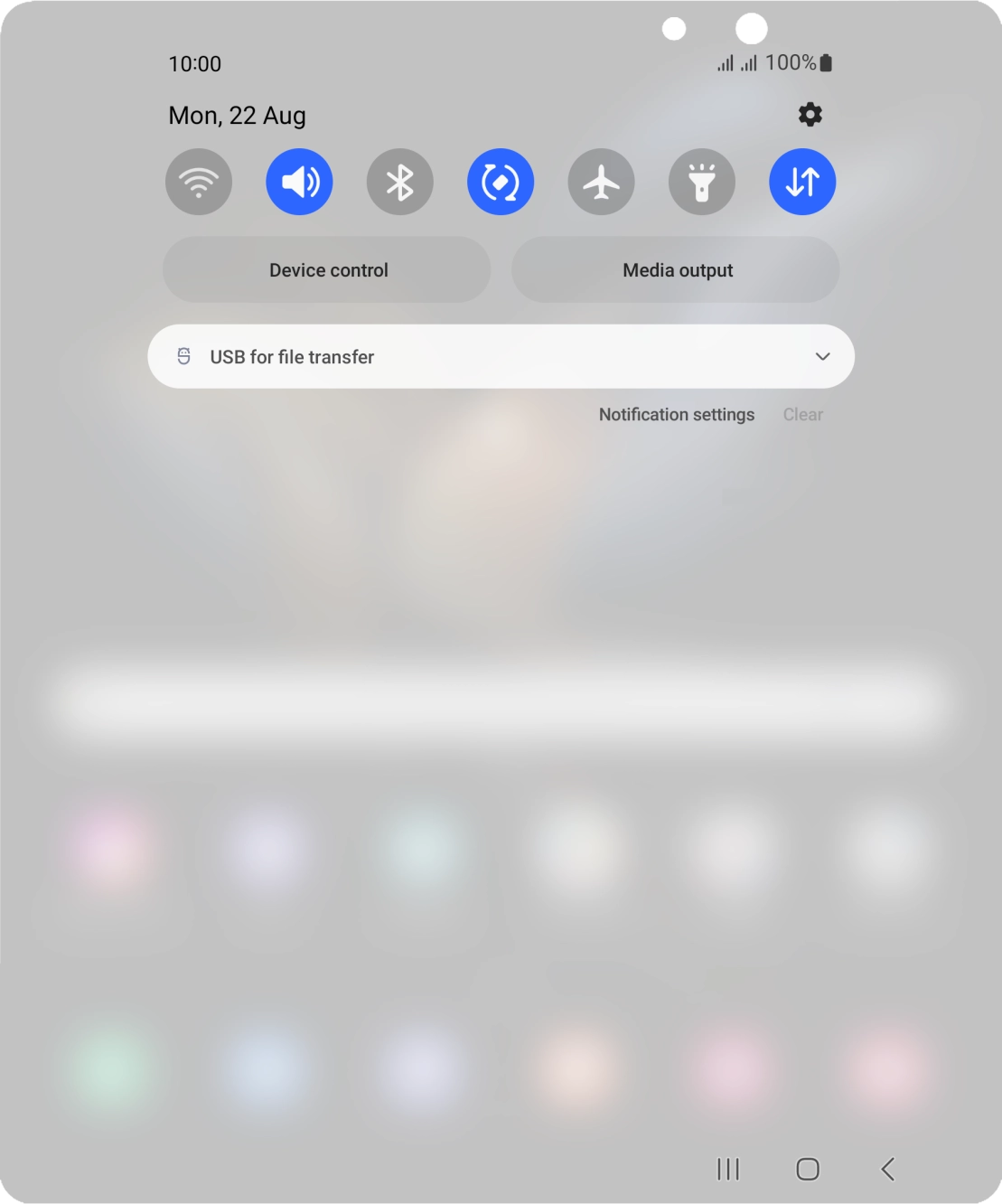 Press the drop down list. Press the drop down list.