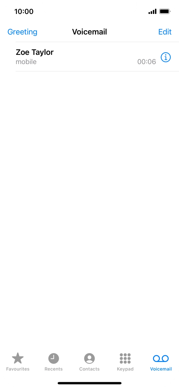 Press the required message. Press the required message.