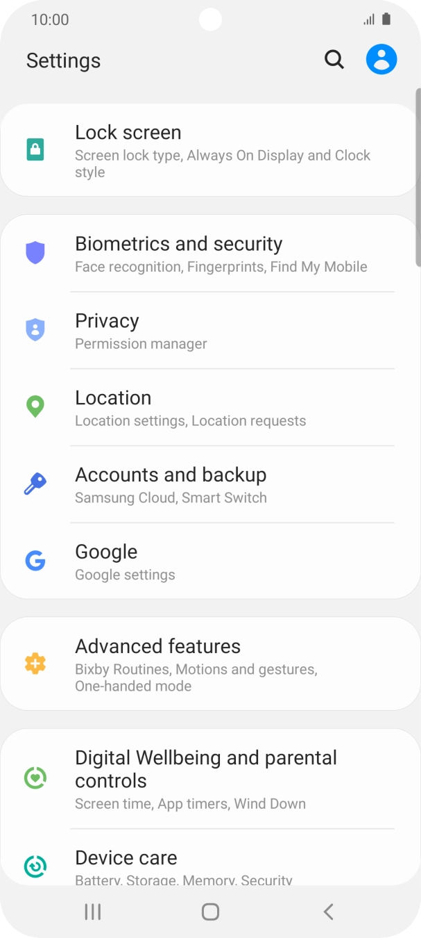 Press Accounts and backup. Press Accounts and backup.