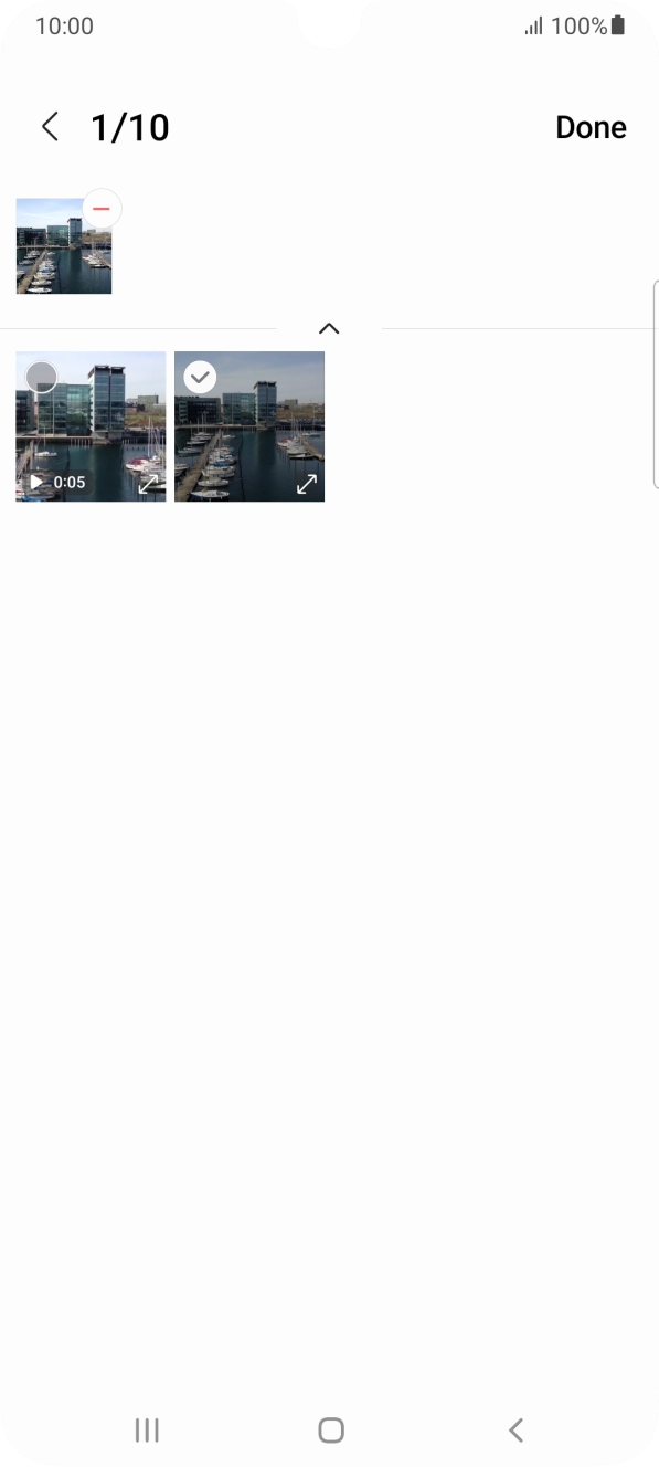 Press Done. Press Done.