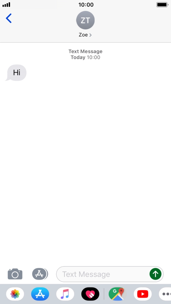Press the Home key to return to the home screen. Press the Home key to return to the home screen.