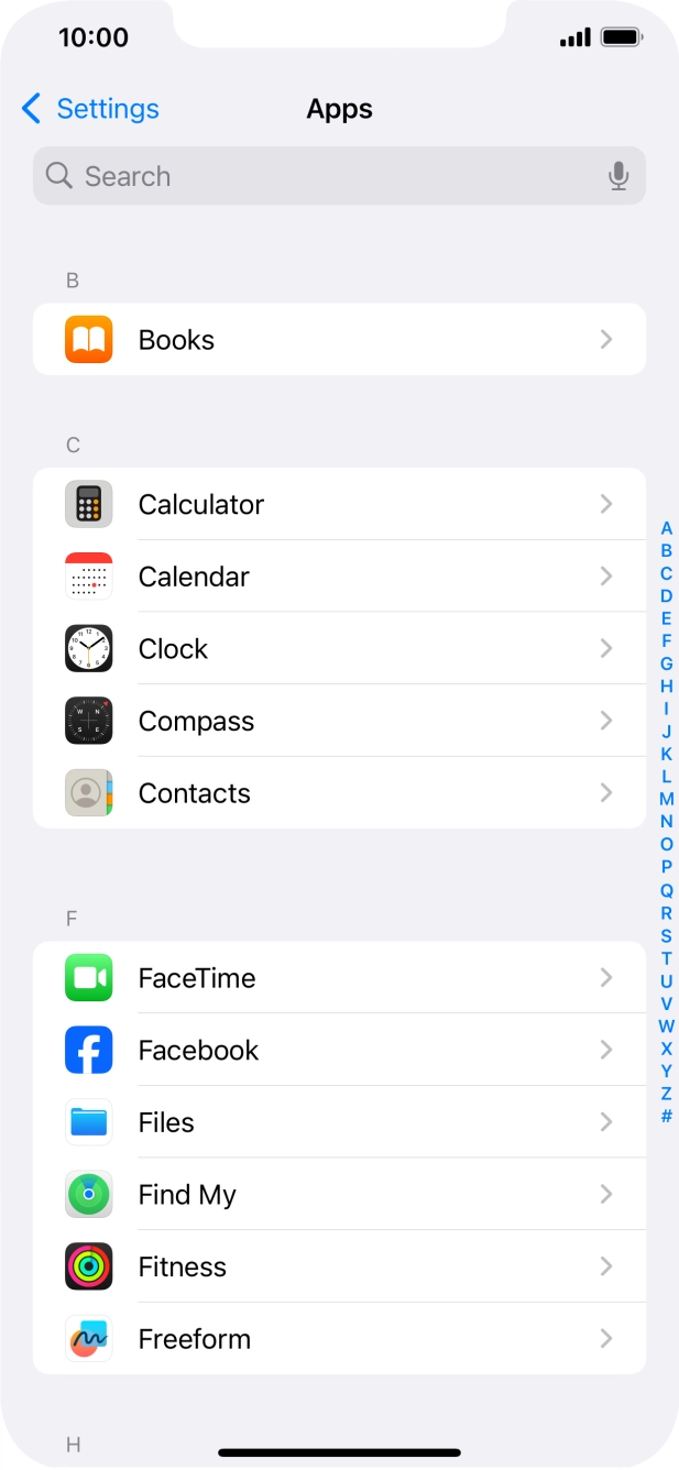 Press FaceTime. Press FaceTime.
