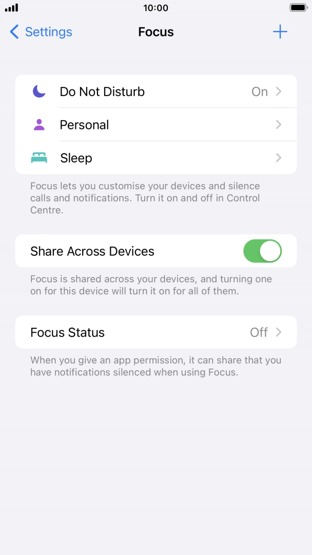 Press Do Not Disturb. Press Do Not Disturb.