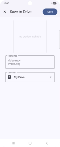 Press the field below 'Location' and go to the required folder. Press the field below 'Location' and go to the required folder.
