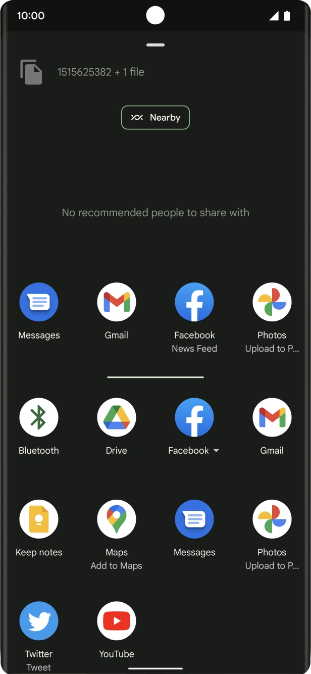 Press Drive. Press Drive.