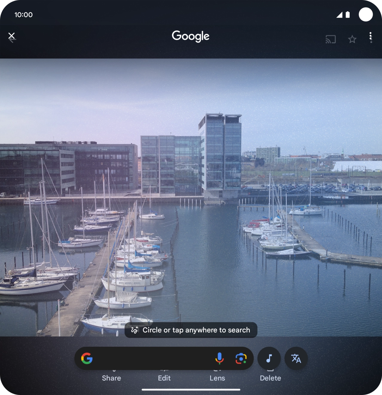 Draw a circle around the required object on the picture and wait for the search results. Draw a circle around the required object on the picture and wait for the search results.