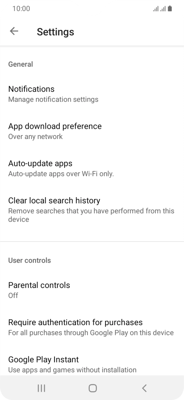 Press Auto-update apps. Press Auto-update apps.
