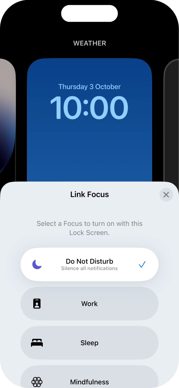 Press the close icon. Press the close icon.