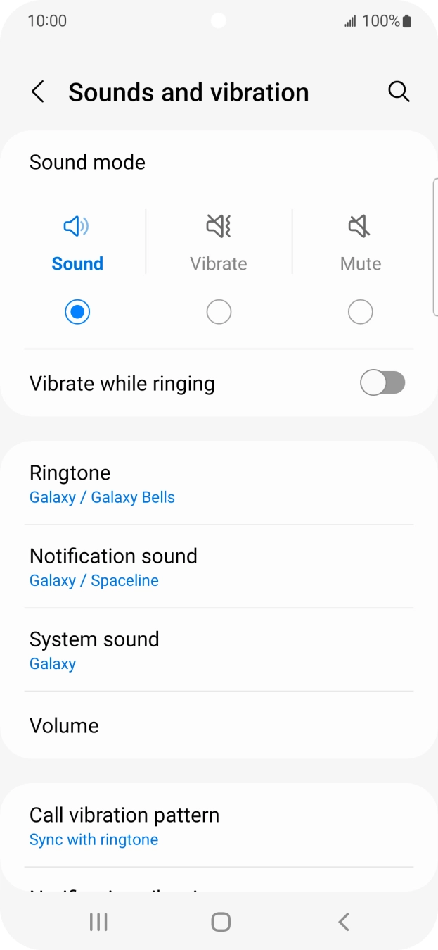 Press Ringtone.