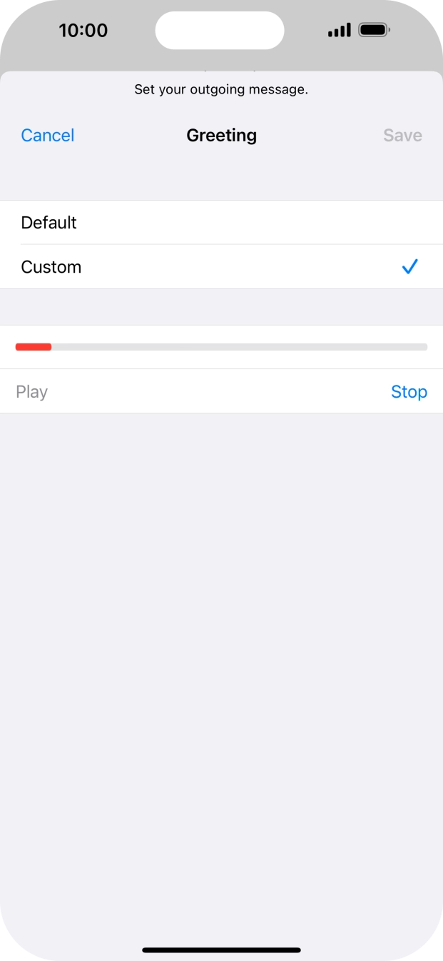 Press Stop to stop recording. Press Stop to stop recording.