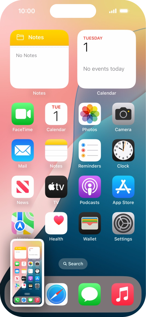 To edit your screenshot, press the screenshot and follow the instructions on the screen to make the required changes.