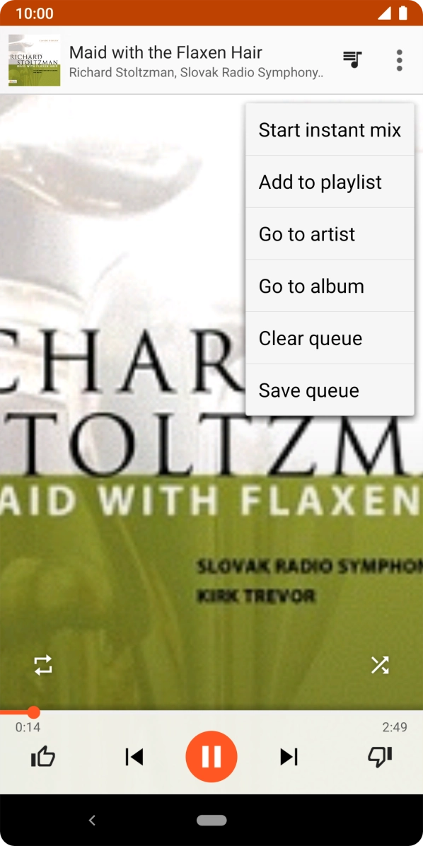 Press Add to playlist. Press Add to playlist.