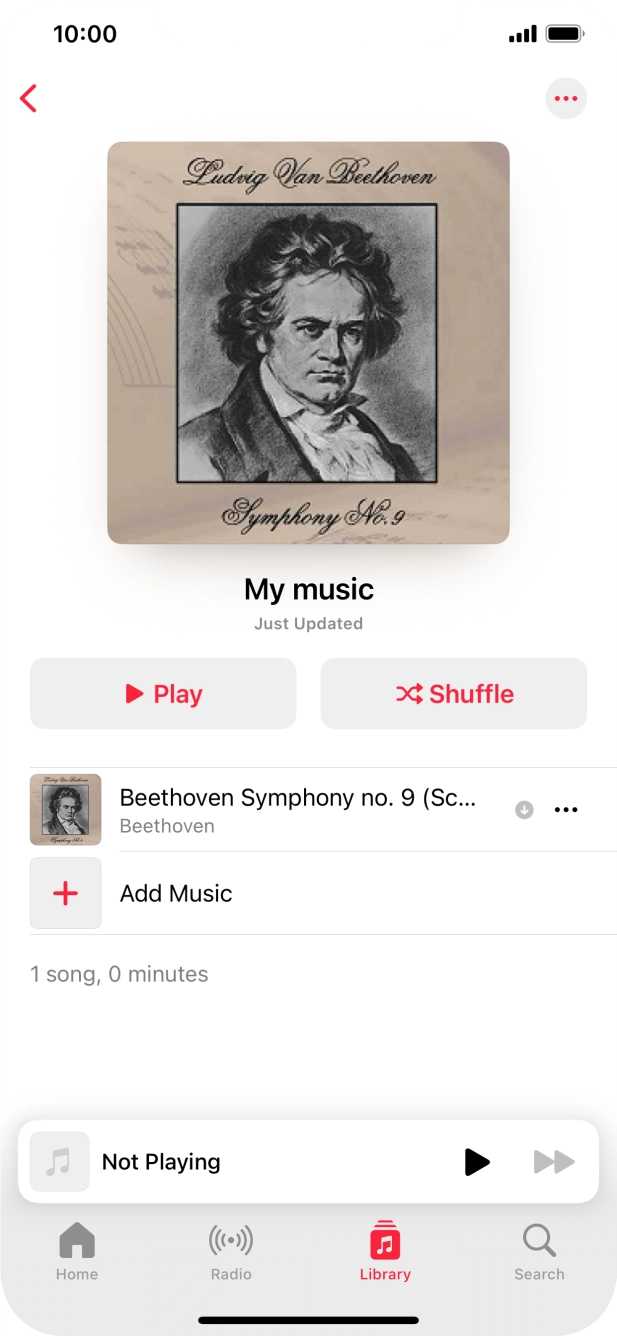 Go to the required category or playlist and press the required audio file. Go to the required category or playlist and press the required audio file.