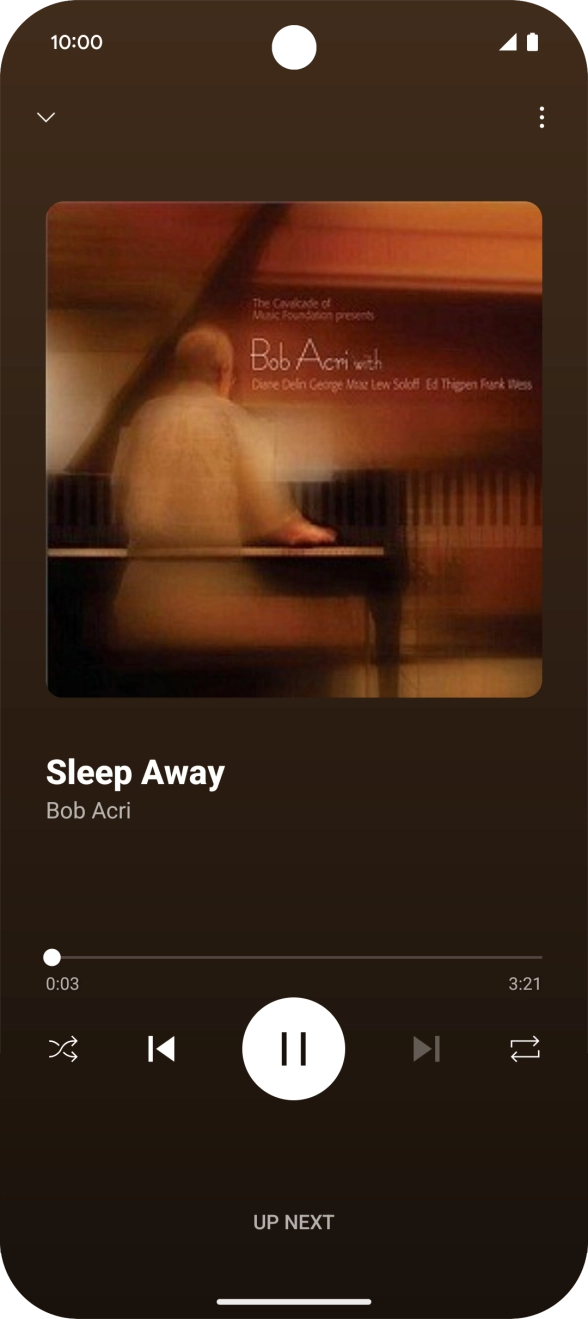 Press arrow right to go to the next audio file. Press arrow right to go to the next audio file.