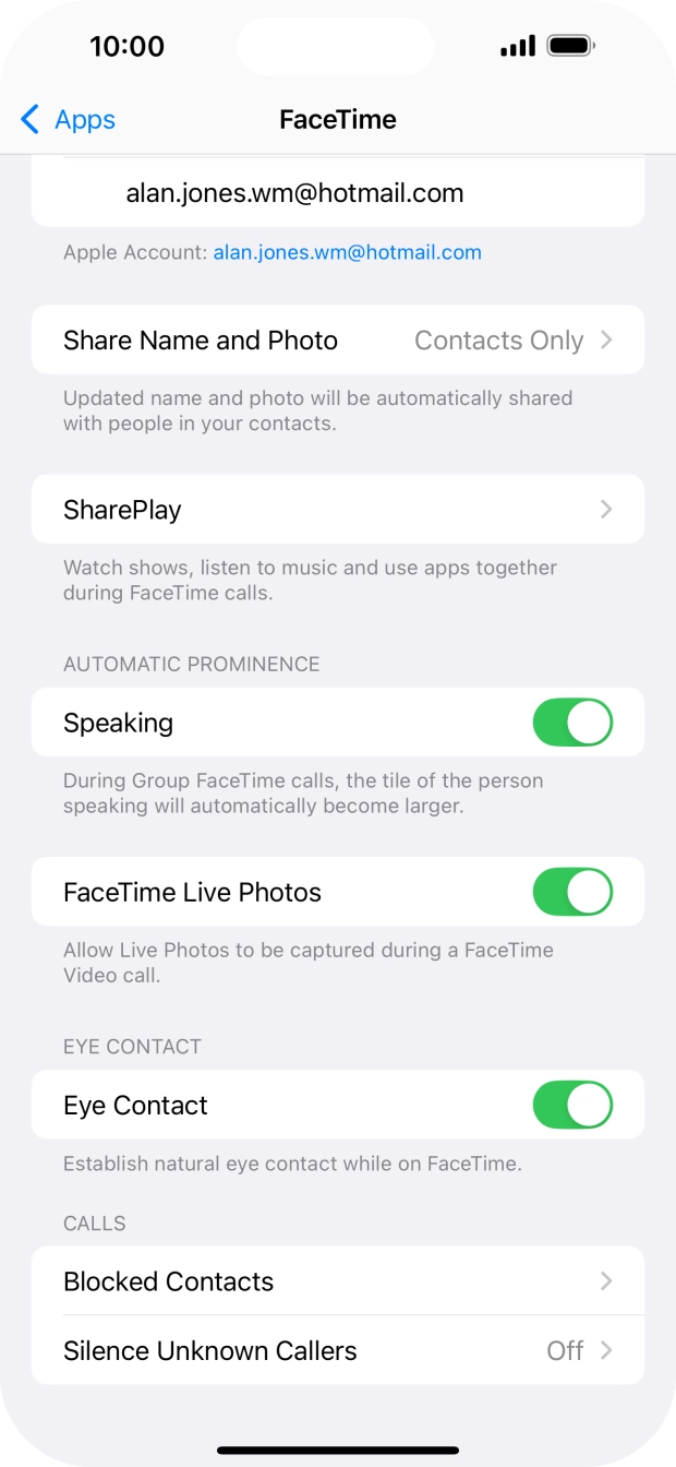 Press SharePlay. Press SharePlay.