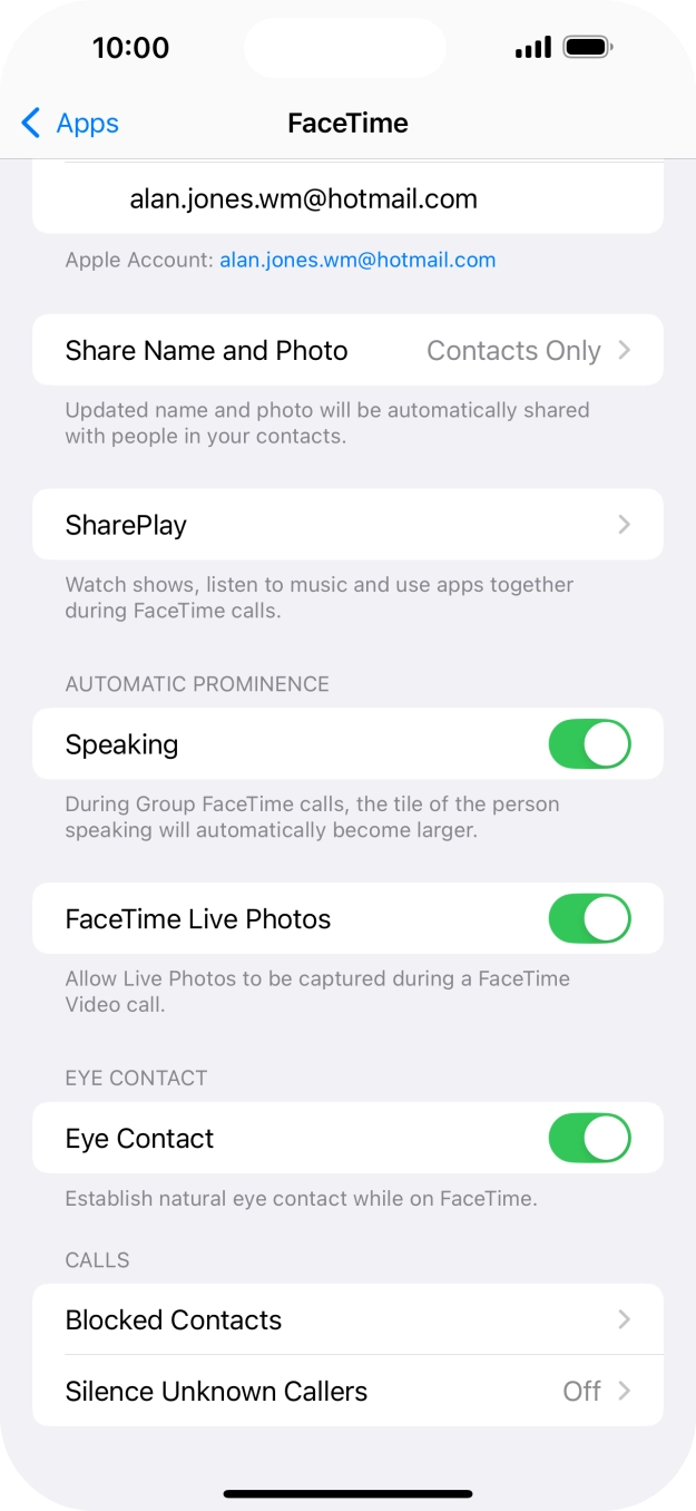Press SharePlay. Press SharePlay.